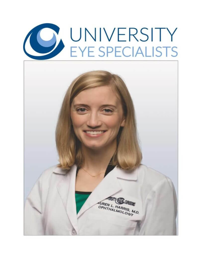 Dr. Lauren Harris is a cornea specialist