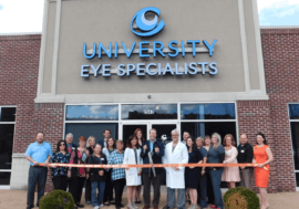 University Eye Specialist team in front of Hardin location